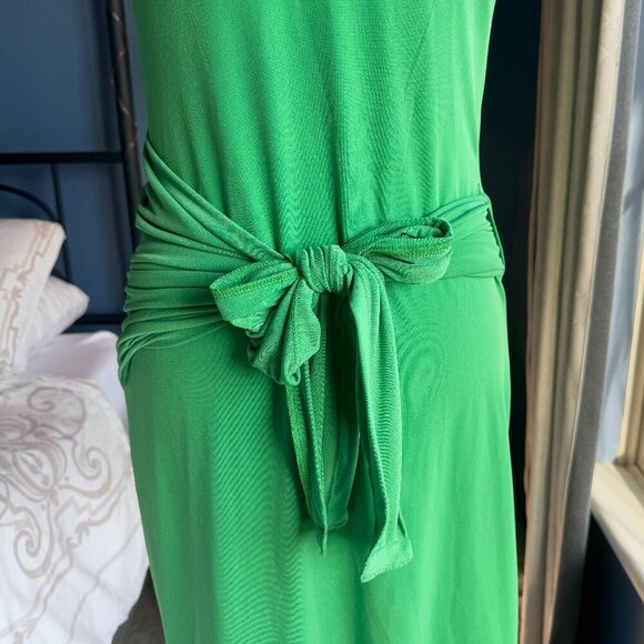 Bedo Green Wrap Dress - Picture 7 of 11